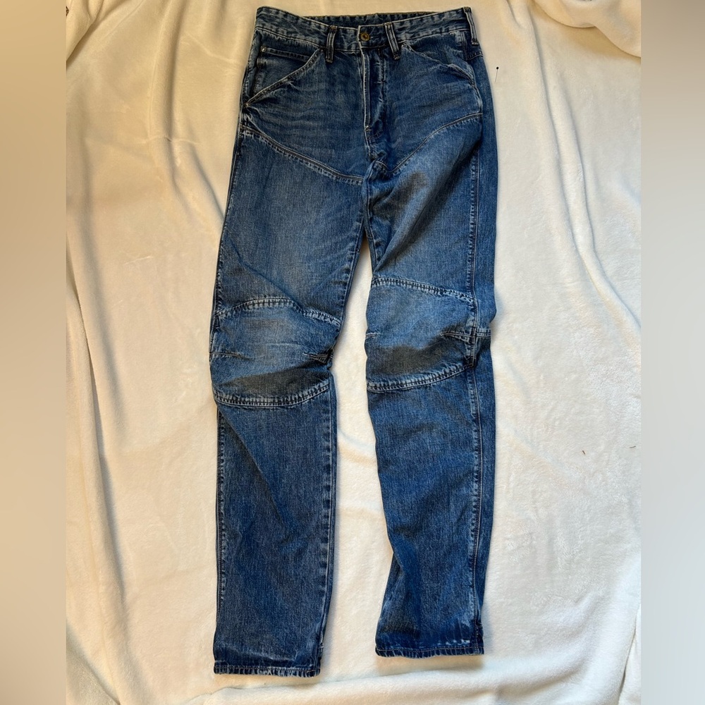 5620 G-Star RAW Elwood 3D Straight Tapered Men’s Jeans. Sz 29 x 34.